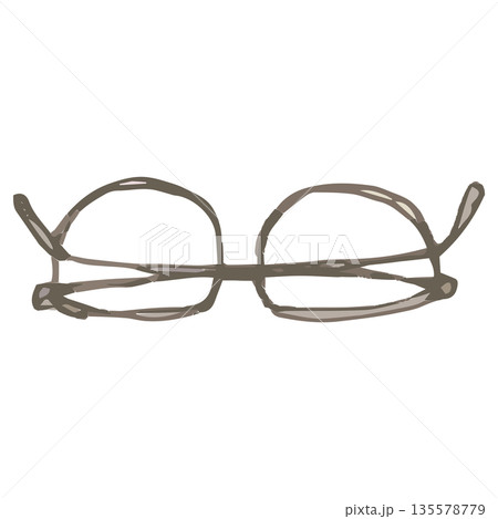 一日の終わりを包む やさしい水彩シリーズ｜眼鏡 135578779