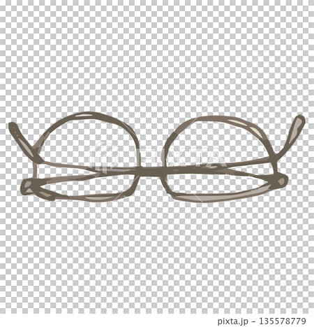 一日の終わりを包む やさしい水彩シリーズ｜眼鏡 135578779