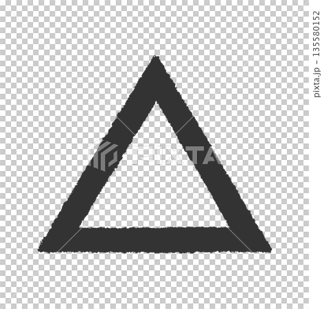 蠟筆畫的三角形 135580152