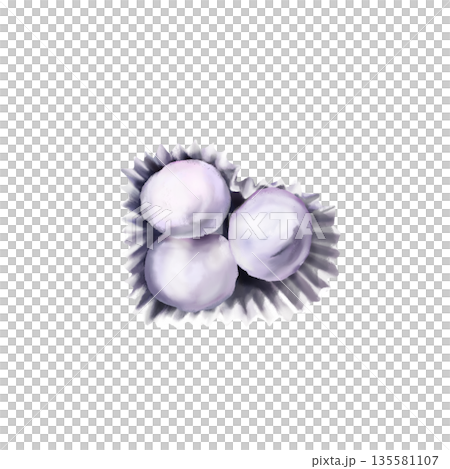 お菓子_スノーボールクッキー 135581107