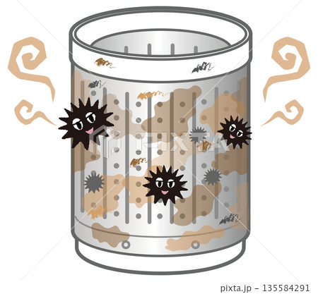 汚れた洗濯槽 135584291