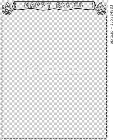 easter frame 135584983