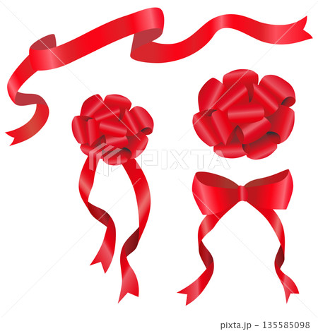 リアルリボンセット 135585098