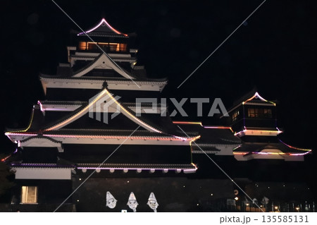 歴史と自然が調和する加藤清正ゆかりの熊本城《熊本県》 135585131