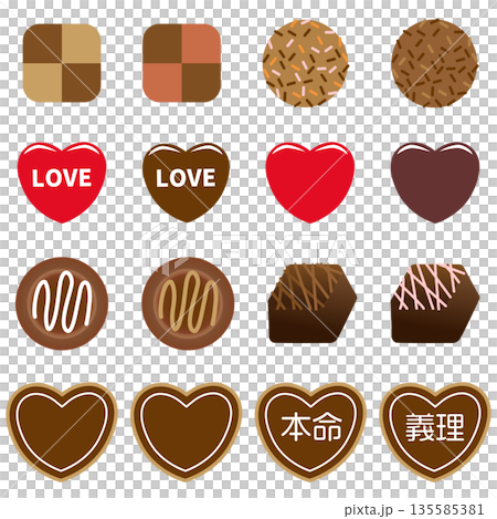 チョコレートセット チョコレートセット 135585381