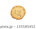 チョコレートチップの入ったクッキー チョコレートチップの入ったクッキー 135585452