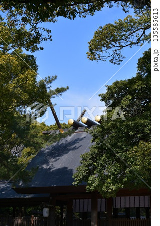 冬の熱田神宮 冬の熱田神宮 135585613