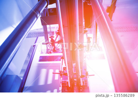 The plastic bottle blowing machine. PET preforms for blowing of plastic bottles 135586289