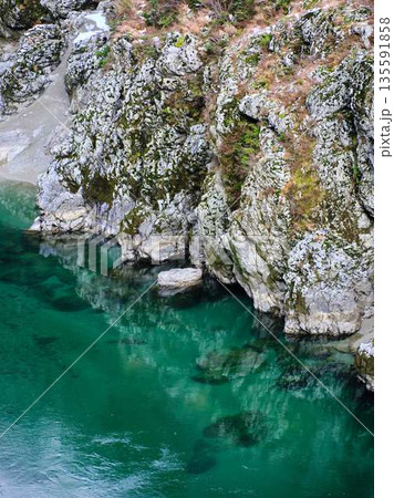 日本の景勝地 物部川 日本の景勝地 物部川 135591858