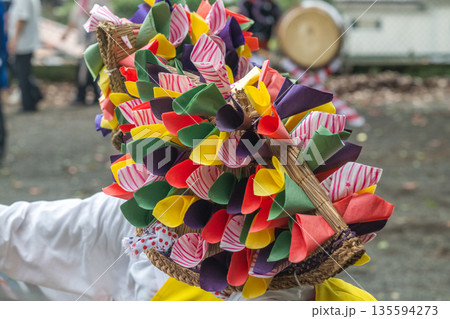 肥前佐賀の秋祭り-母ヶ浦面浮立 肥前佐賀の秋祭り-母ヶ浦面浮立 135594273