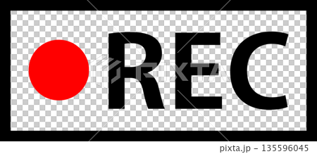 錄製簡單圖標 135596045