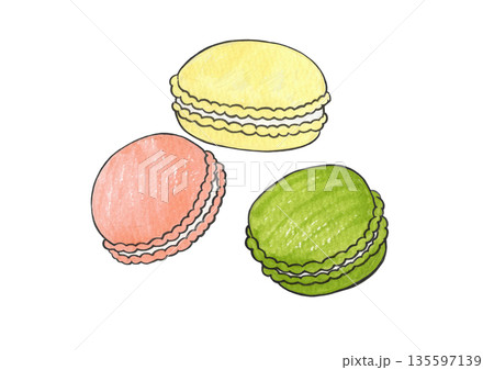 カラフルマカロン 135597139