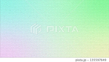 青、緑、ピンク、黄色モザイクスタイル柄のグラデーション背景テクスチャー、バナー背景など 青、緑、ピンク、黄色モザイクスタイル柄のグラデーション背景テクスチャー、バナー背景など 135597649