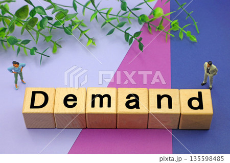 Demand　 需要と供給のイメージ 135598485