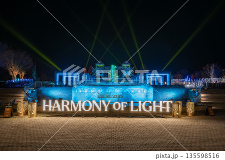 ぐんまフラワーパーク　冬のイルミネーション 135598516