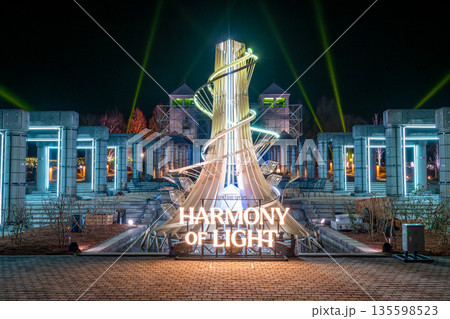 ぐんまフラワーパーク　冬のイルミネーション 135598523