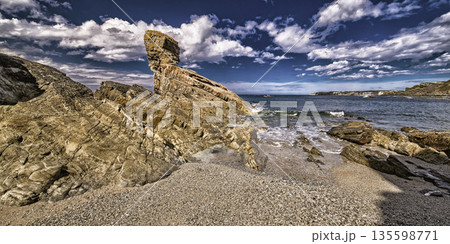 Beach of El Portizuelo, Spain 135598771