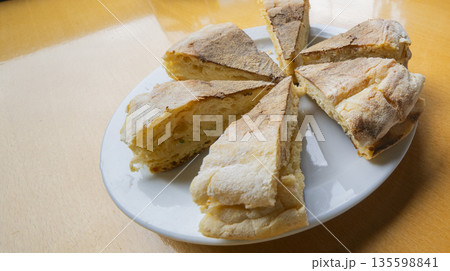 Bolo do Caco Flatbread, Madeira, Portugal Bolo do Caco Flatbread, Madeira, Portugal 135598841