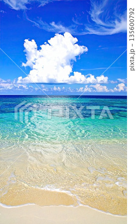 《AI画像》真夏のビーチイメージ 135600792