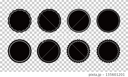 Cute and simple sticker set. Set of sale stickers. 135601201