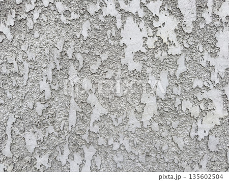 Gray textured wall with rough stucco finish. Building material texture Gray textured wall with rough stucco finish. Building material texture 135602504