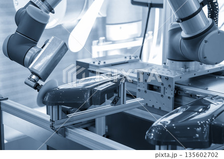 Robotic Polishing Process for Automotive Parts in High Technology Manufacturing 135602702