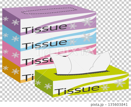 盒裝紙巾(5盒裝) 盒裝紙巾(5盒裝) 135603841