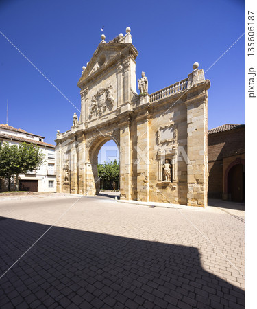 Arco de San Benito historic gate Sahagun Spain Arco de San Benito historic gate Sahagun Spain 135606187