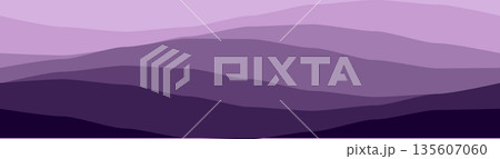 Abstract purple wave pattern for creative background design 135607060