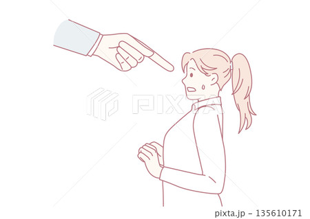 Pressure and stress at work concept. Pressure and stress at work concept. 135610171