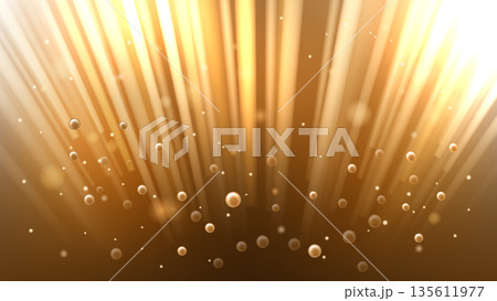 Golden Explosion with Blurred Effect, Stream Of Particles, Vector Illustration Golden Explosion with Blurred Effect, Stream Of Particles, Vector Illustration 135611977
