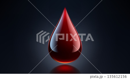High Quality Blood Drop Isolated on Dark Background, Shiny Droplet, Different From Similar Vector, Vector Illustration High Quality Blood Drop Isolated on Dark Background, Shiny Droplet, Different From Similar Vector, Vector Illustration 135612156