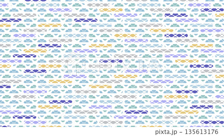 冬の季節の彩り和柄背景イラスト 冬の季節の彩り和柄背景イラスト 135613176