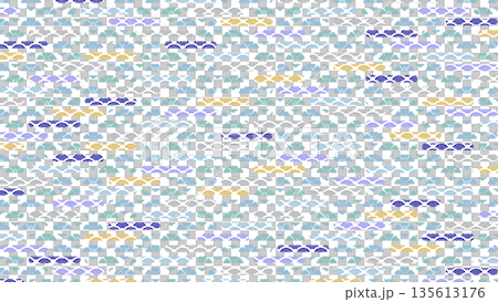 冬の季節の彩り和柄背景イラスト 冬の季節の彩り和柄背景イラスト 135613176
