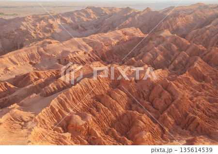 チリのアタカマ砂漠 チリのアタカマ砂漠 135614539