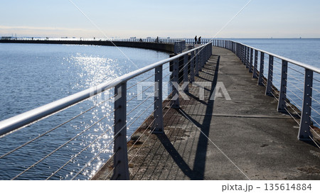 検見川浜北側突堤 千葉市美浜区 検見川浜北側突堤 千葉市美浜区 135614884