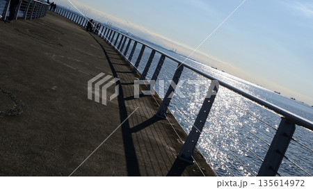 検見川浜北側突堤　千葉市美浜区 135614972