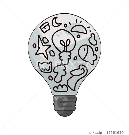 illustration of creative 135616304