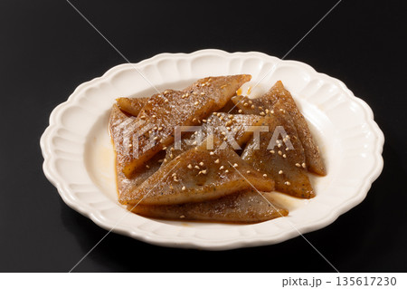 コンニャク 甘辛炒め コンニャク 甘辛炒め 135617230