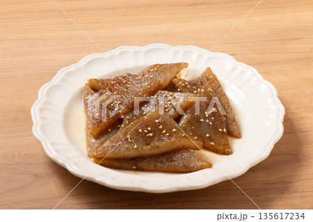 コンニャク　甘辛炒め 135617234