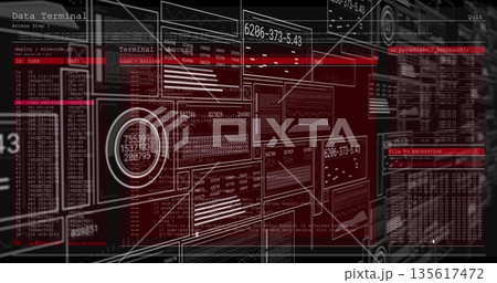 Displaying interface streaming code and data readouts in cyber console including waveform graph 135617472