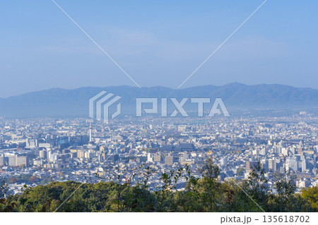 東山山頂公園 展望台からの眺め 東山山頂公園 展望台からの眺め 135618702