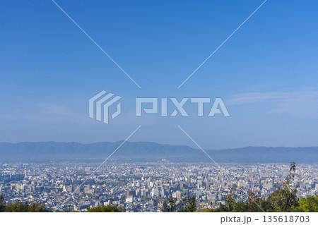 東山山頂公園 展望台からの眺め 東山山頂公園 展望台からの眺め 135618703