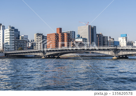 東京 隅田川の風景 東京 隅田川の風景 135620578
