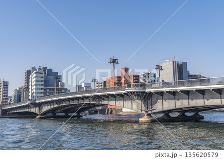 東京 隅田川の風景 東京 隅田川の風景 135620579