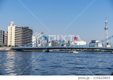 東京 隅田川の風景 東京 隅田川の風景 135620603