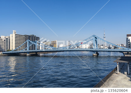 東京 隅田川の風景 東京 隅田川の風景 135620604