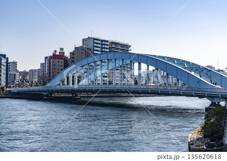東京 隅田川の風景 東京 隅田川の風景 135620618