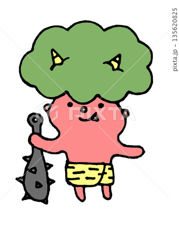 かわいい鬼のイラスト かわいい鬼のイラスト 135620825