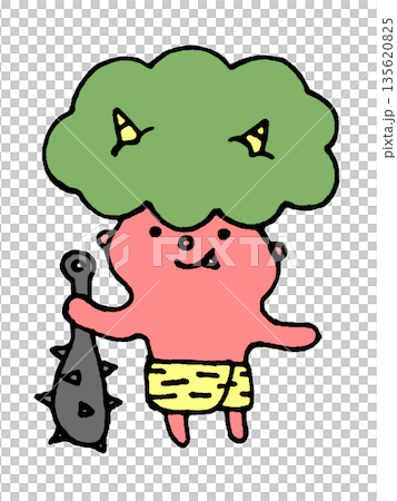 かわいい鬼のイラスト かわいい鬼のイラスト 135620825